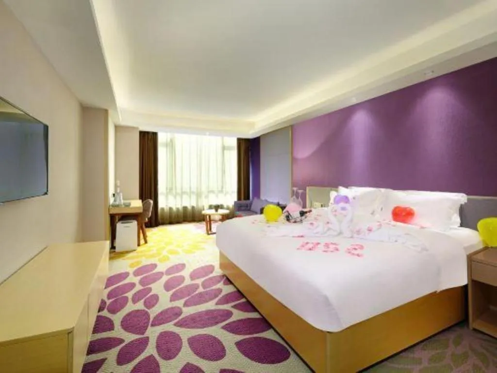 Bed in Lavande Hotels·Guangzhou Jiahe Wanggang Metro Station