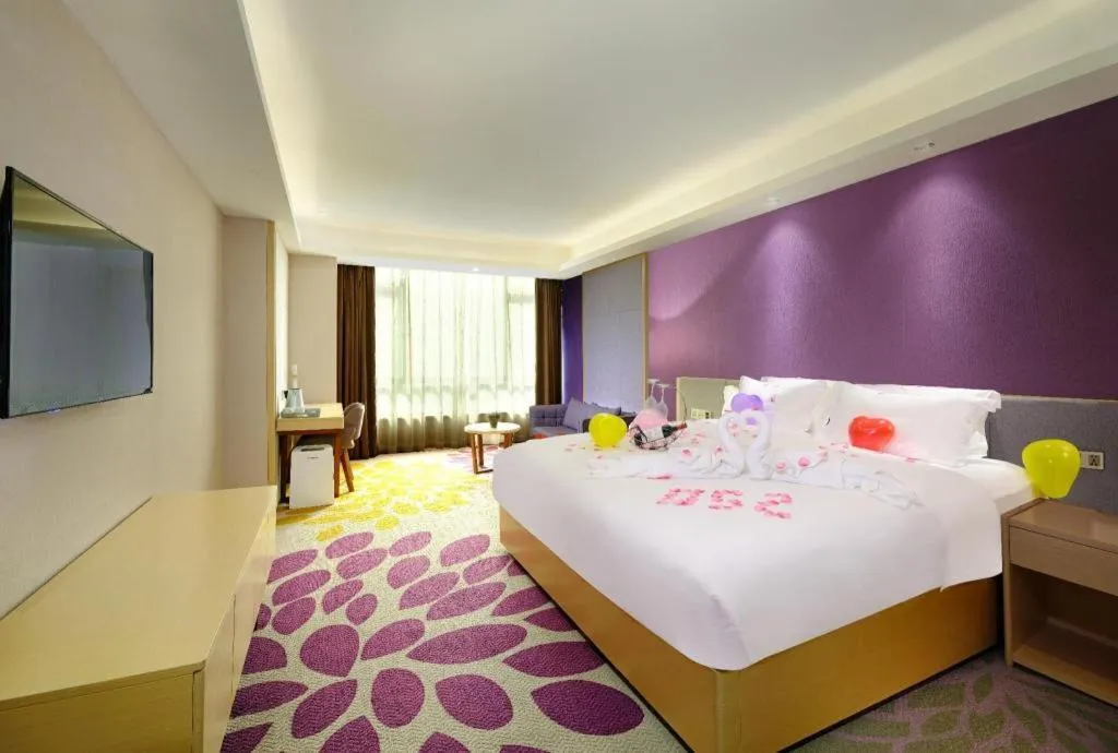 Bed in Lavande Hotels·Guangzhou Jiahe Wanggang Metro Station