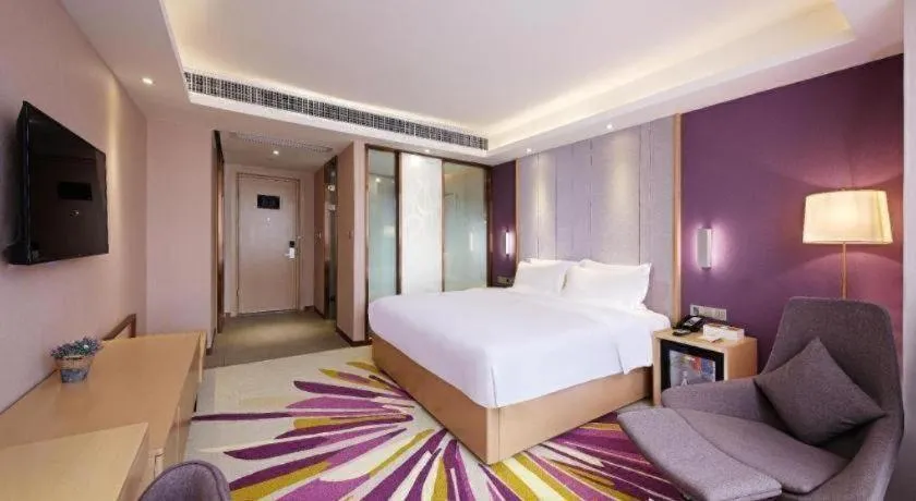 Bed in Lavande Hotels·Guangzhou Jiahe Wanggang Metro Station
