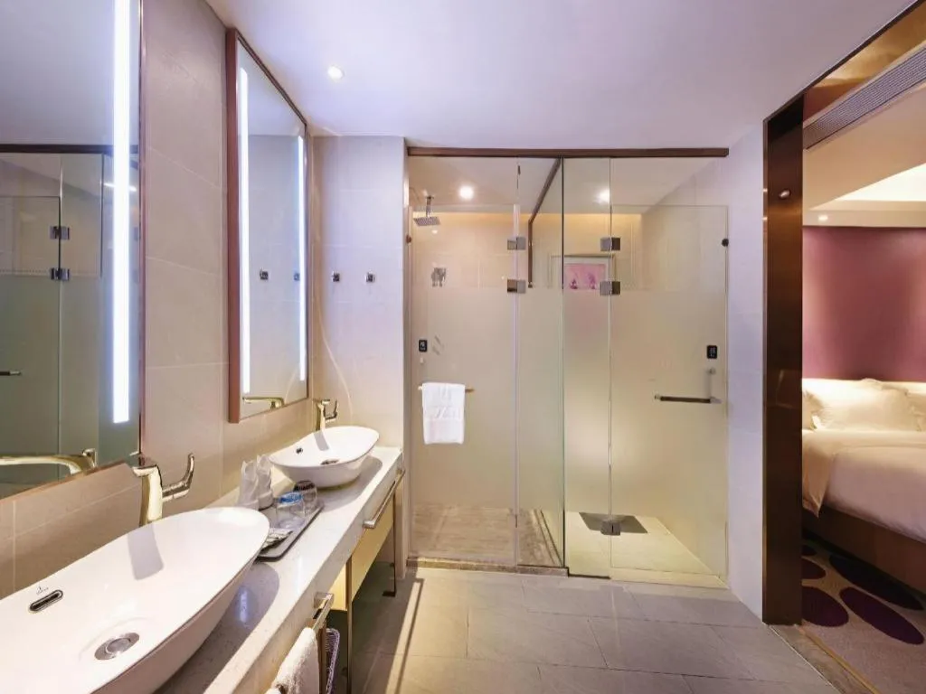 Bed in Lavande Hotels·Guangzhou Jiahe Wanggang Metro Station