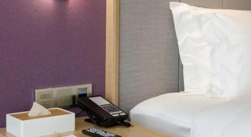 Bed in Lavande Hotels·Guangzhou Jiahe Wanggang Metro Station