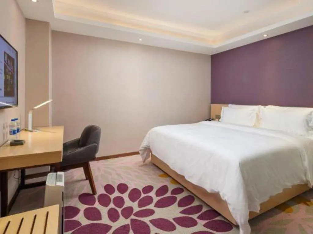 Bed in Lavande Hotels·Guangzhou Jiahe Wanggang Metro Station