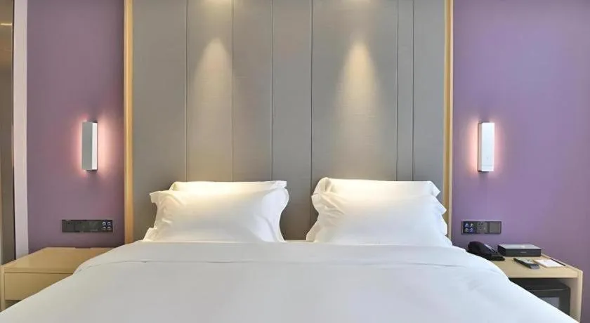 Bed in Lavande Hotels·Guangzhou Jiahe Wanggang Metro Station
