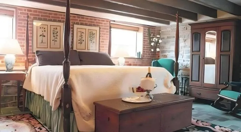 Bed in Smithfield Farm B&B