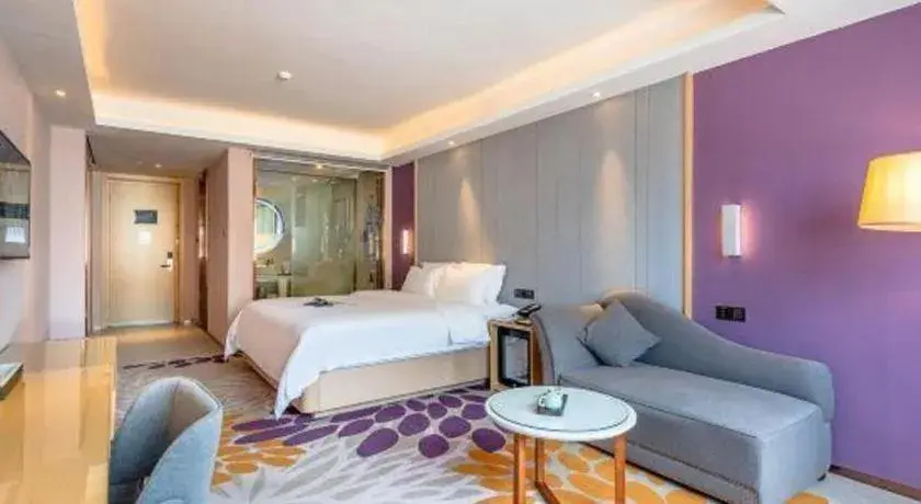 Bed in Lavande Hotel·Guilin Yangshuo Xi Street Bed in Lavande Hotel·Guilin Yangshuo Xi Street