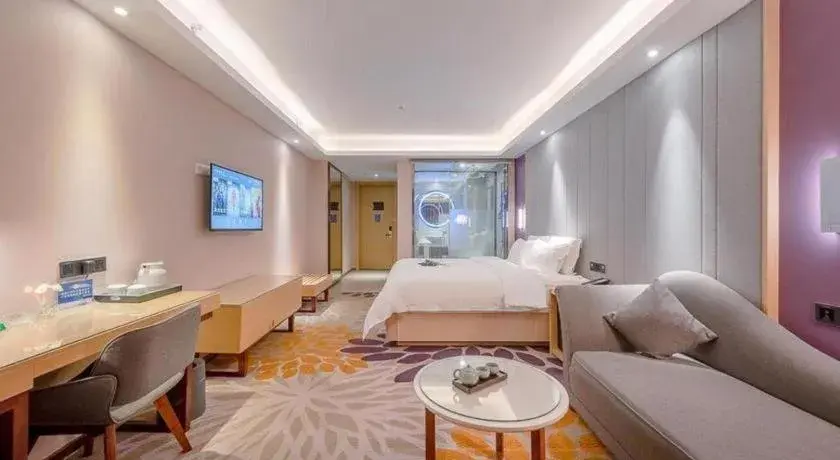 Bed in Lavande Hotel·Guilin Yangshuo Xi Street Bed in Lavande Hotel·Guilin Yangshuo Xi Street