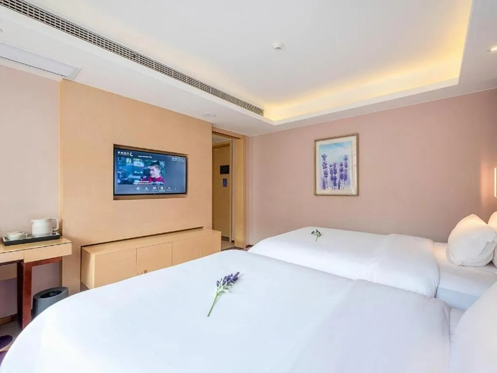 Bed in Lavande Hotel·Guilin Yangshuo Xi Street