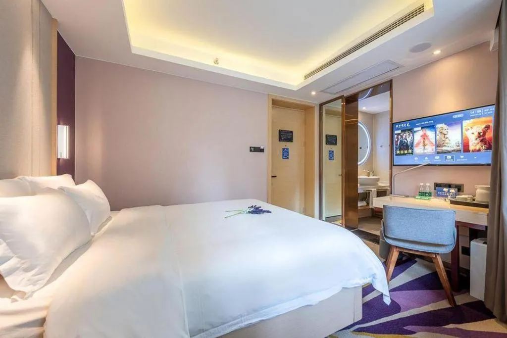 Bed in Lavande Hotel·Guilin Yangshuo Xi Street