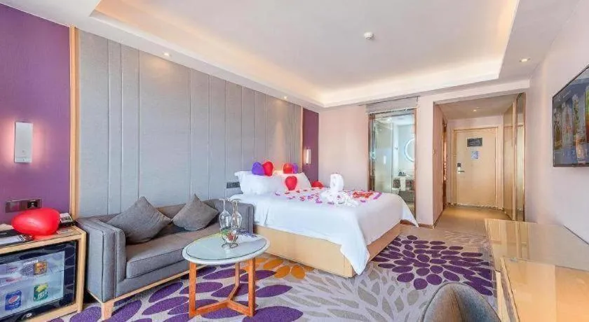 Bed in Lavande Hotel·Guilin Yangshuo Xi Street