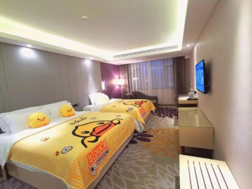 Bed in Lavande Hotel·Guilin Yangshuo Xi Street