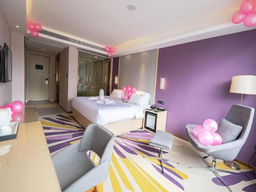 Bed in Lavande Hotel·Guilin Yangshuo Xi Street