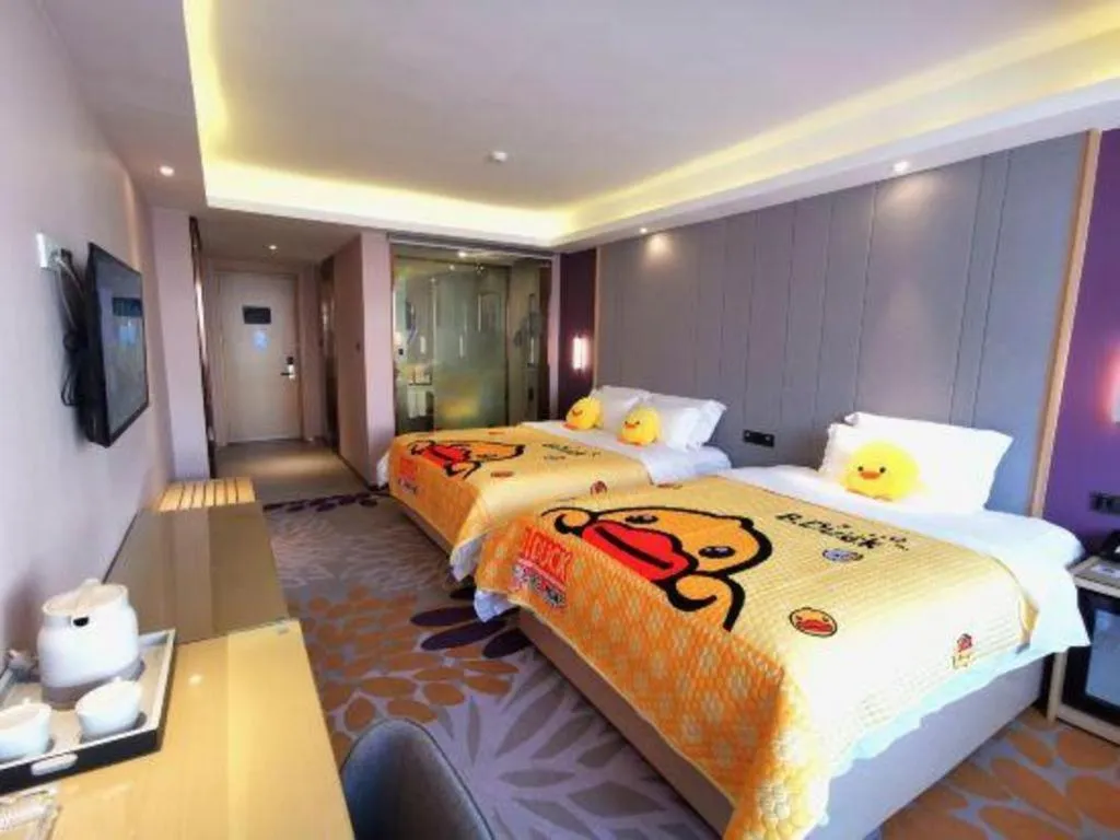 Bed in Lavande Hotel·Guilin Yangshuo Xi Street