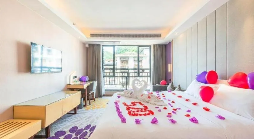 Bed in Lavande Hotel·Guilin Yangshuo Xi Street