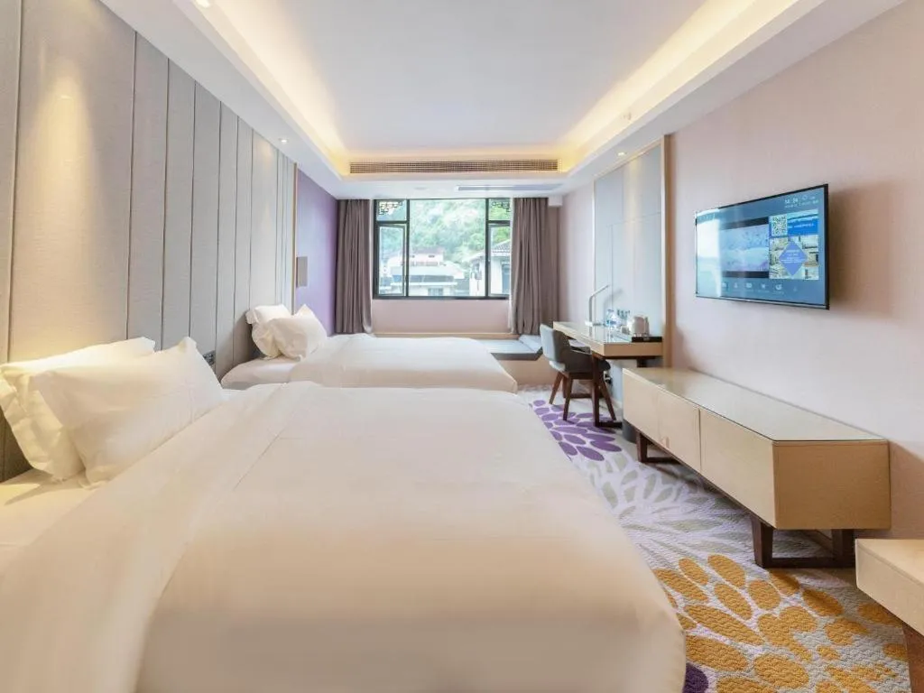 Bed in Lavande Hotel·Guilin Yangshuo Xi Street