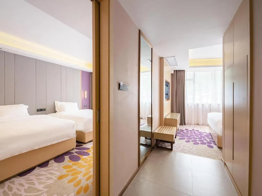 Bed in Lavande Hotel·Guilin Yangshuo Xi Street