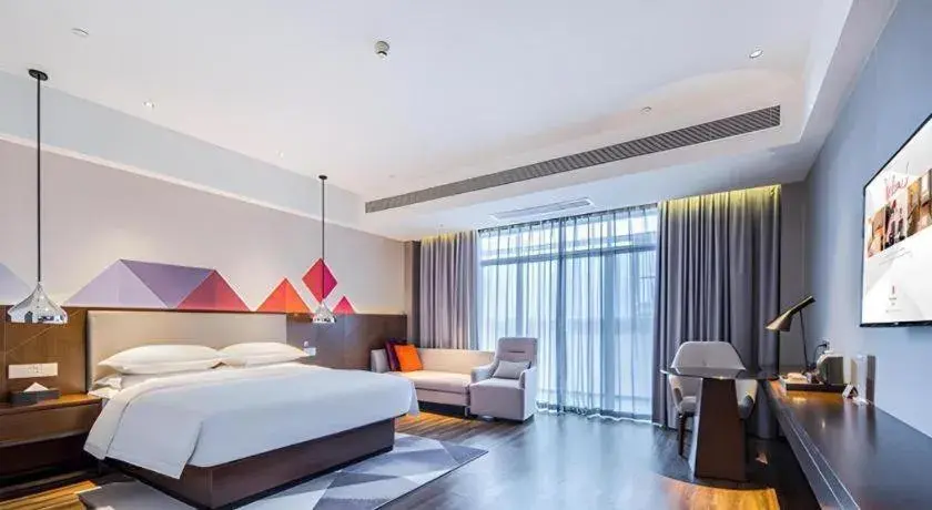 Bed in Borrman Hotel Nanning Railway Station Bed in Borrman Hotel Nanning Railway Station