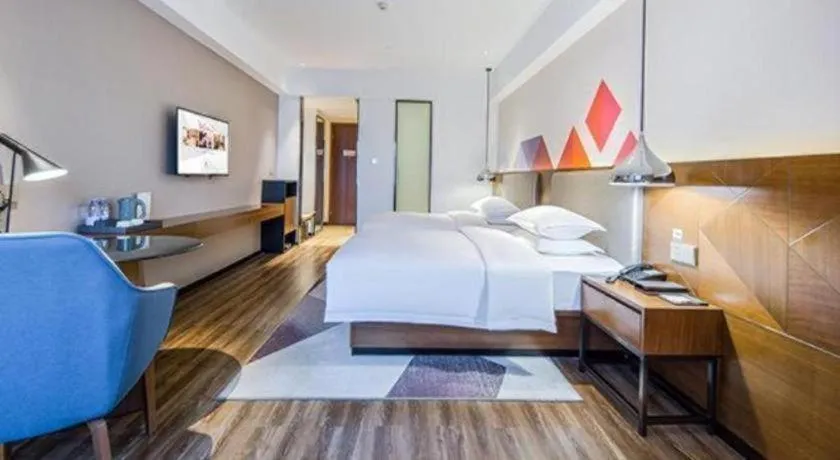 Bed in Borrman Hotel Nanning Railway Station