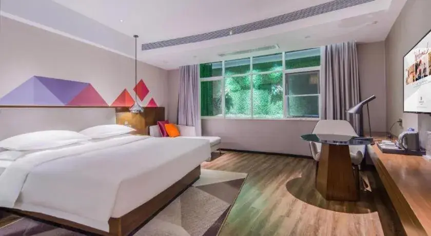 Bed in Borrman Hotel Nanning Railway Station Bed in Borrman Hotel Nanning Railway Station