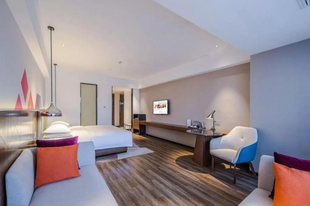 Bed in Borrman Hotel Nanning Railway Station