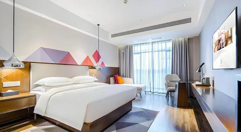 Bed in Borrman Hotel Nanning Railway Station Bed in Borrman Hotel Nanning Railway Station