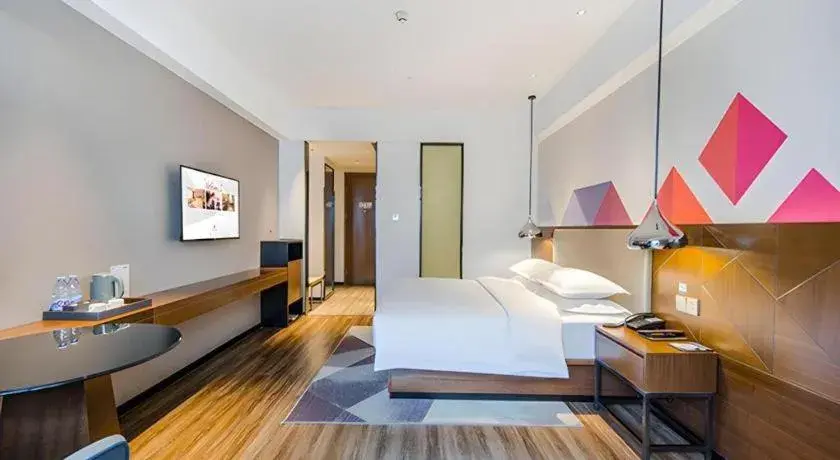 Bed in Borrman Hotel Nanning Railway Station Bed in Borrman Hotel Nanning Railway Station