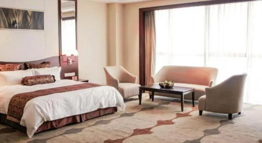 Bed in Longqi Jianguo Hotel Kunshan