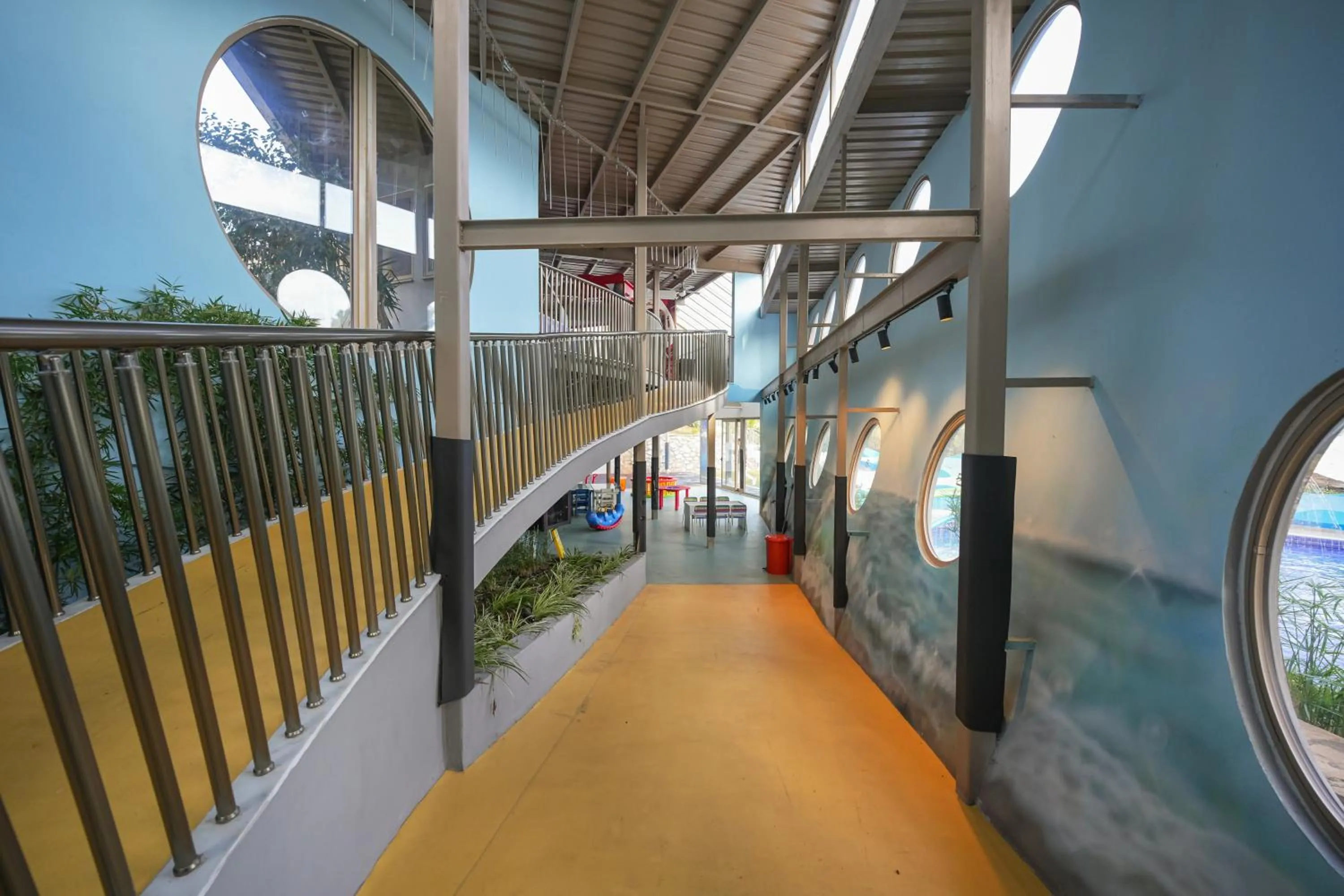 Children play ground in Orka Lotus Beach