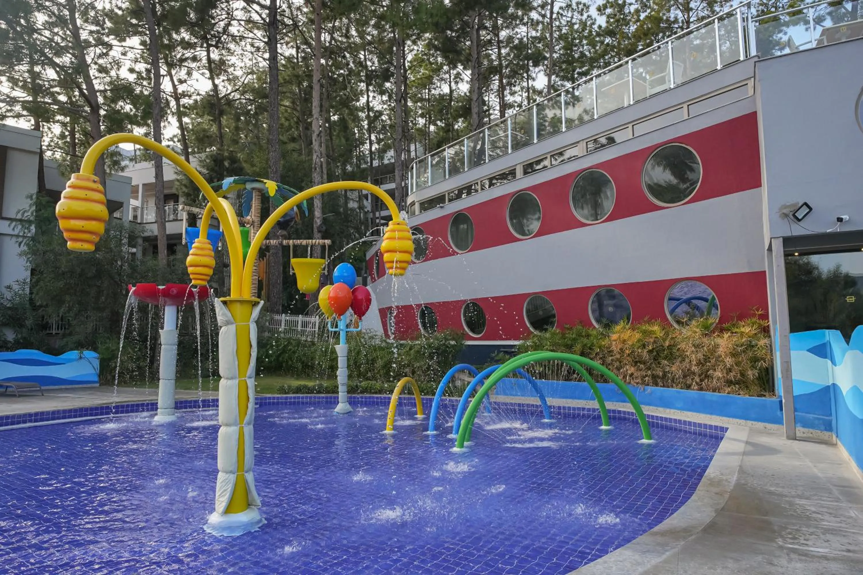 Children play ground in Orka Lotus Beach