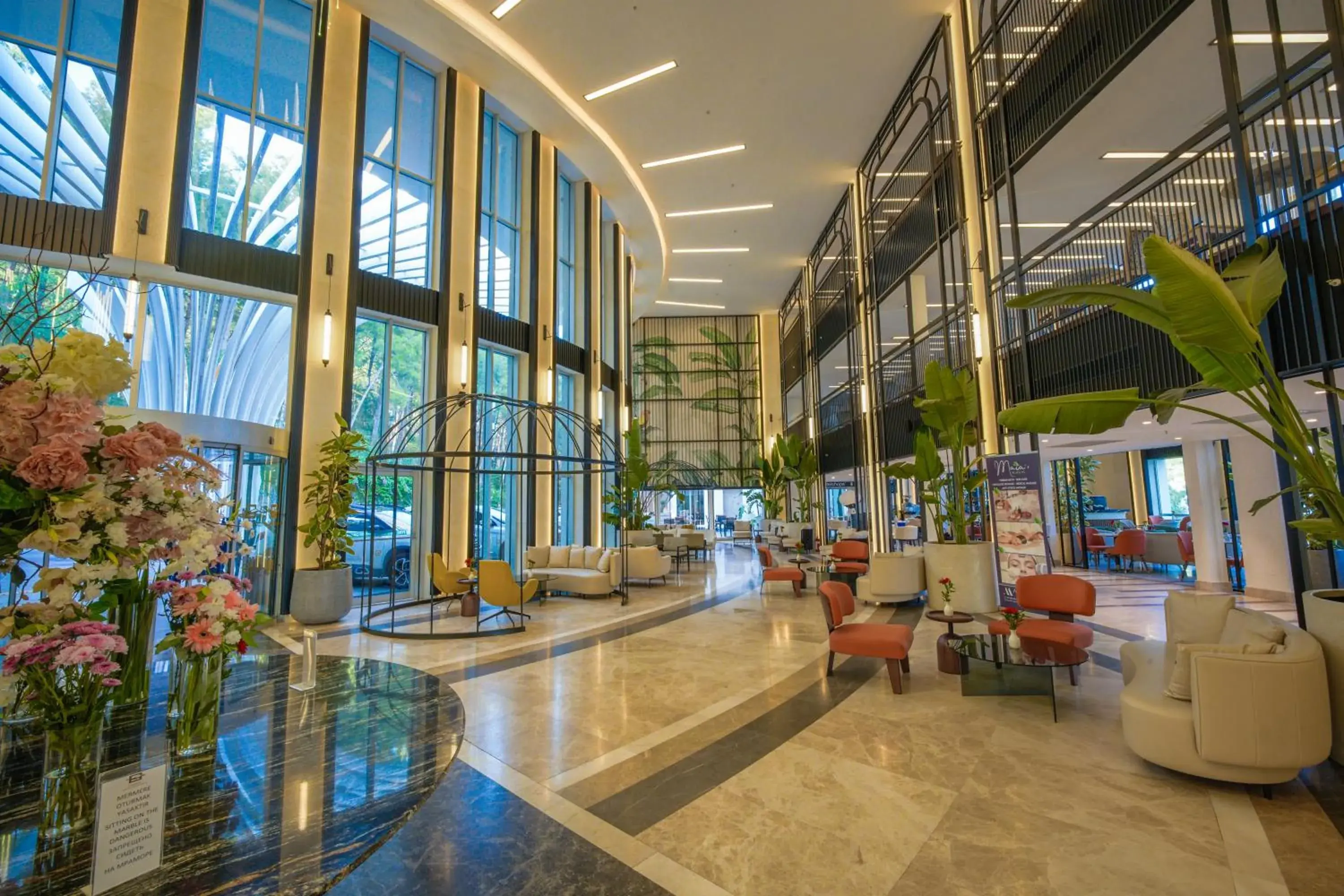 Lobby or reception in Orka Lotus Beach Lobby or reception in Orka Lotus Beach