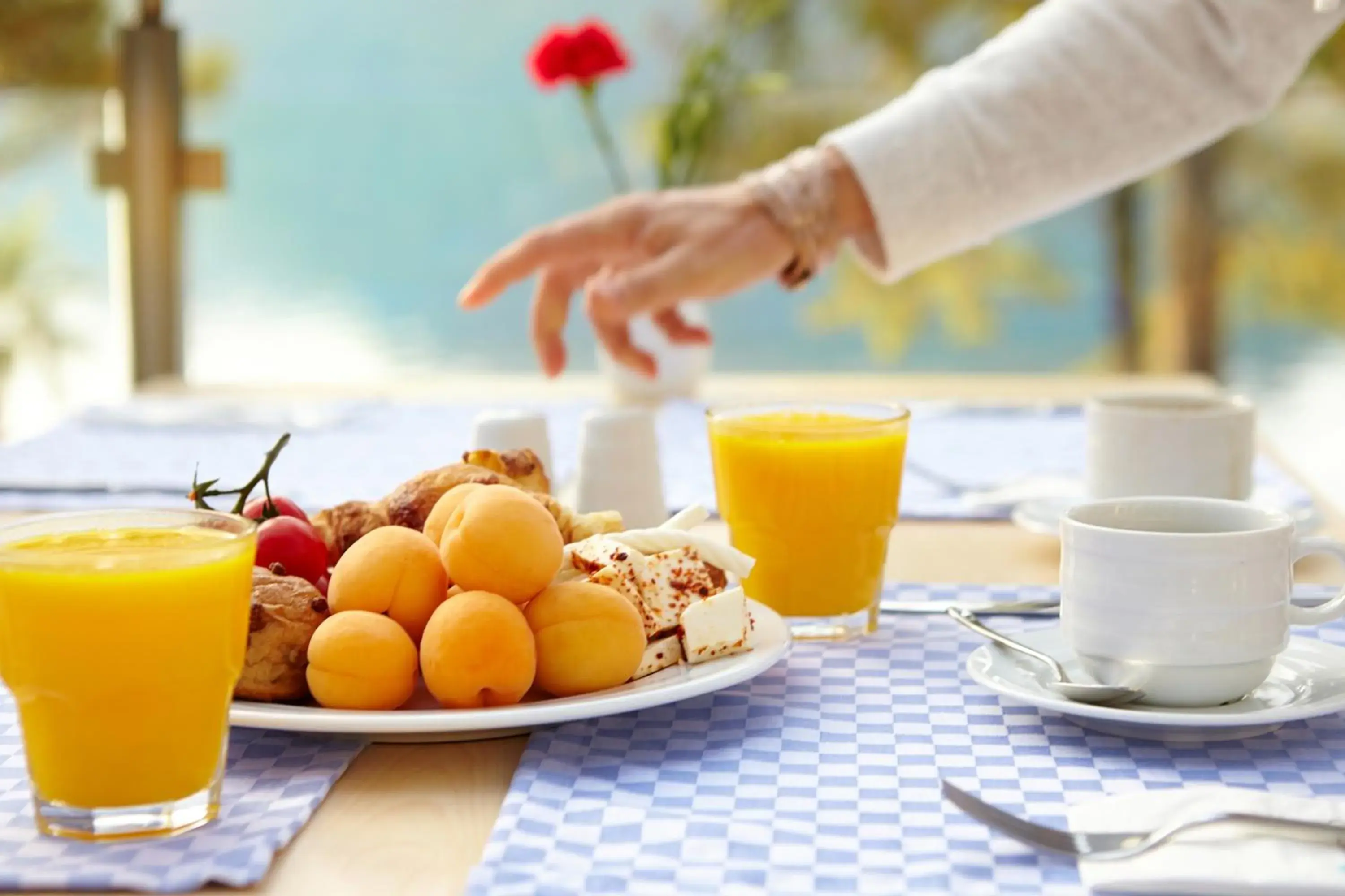 Food and drinks in Orka Lotus Beach Food and drinks in Orka Lotus Beach