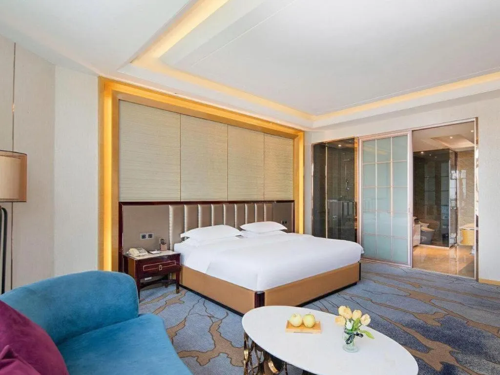 Bed in Metropolo Hotel Yining Development Zone Hanma Building