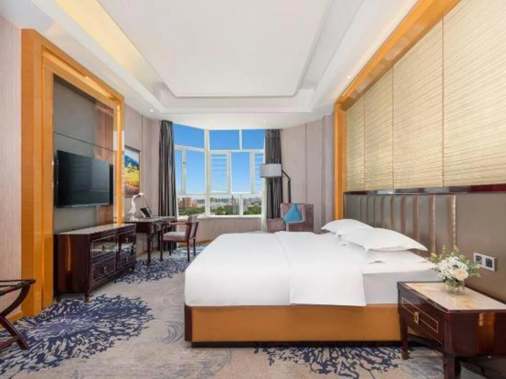 Bed in Metropolo Hotel Yining Development Zone Hanma Building