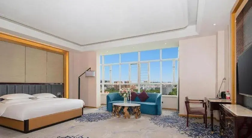 Bed in Metropolo Hotel Yining Development Zone Hanma Building Bed in Metropolo Hotel Yining Development Zone Hanma Building