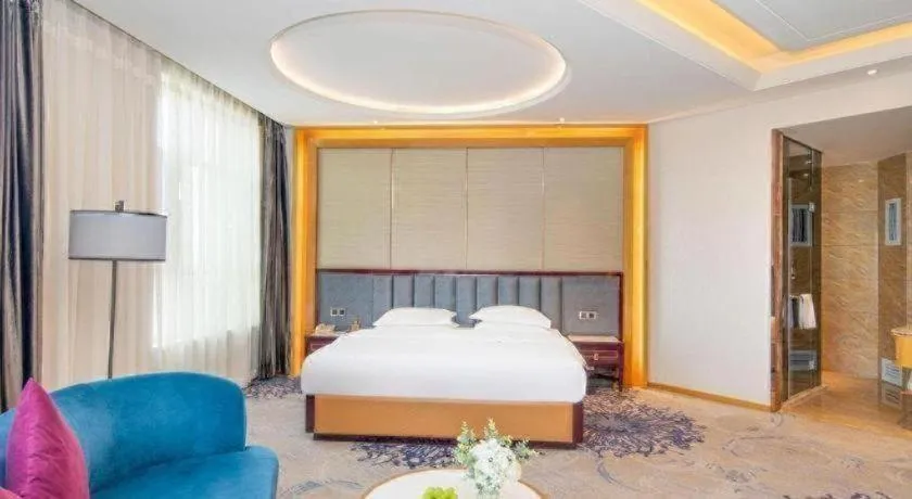 Bed in Metropolo Hotel Yining Development Zone Hanma Building