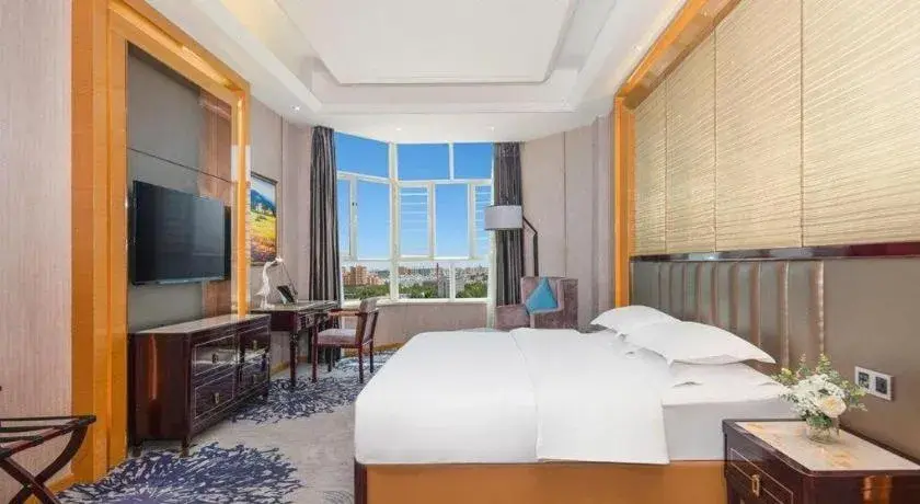 Bed in Metropolo Hotel Yining Development Zone Hanma Building Bed in Metropolo Hotel Yining Development Zone Hanma Building