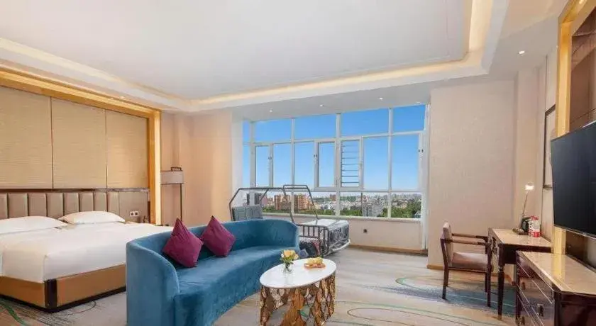 Bed in Metropolo Hotel Yining Development Zone Hanma Building Bed in Metropolo Hotel Yining Development Zone Hanma Building