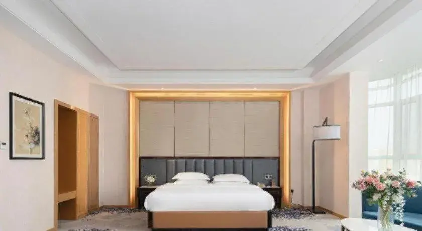 Bed in Metropolo Hotel Yining Development Zone Hanma Building Bed in Metropolo Hotel Yining Development Zone Hanma Building