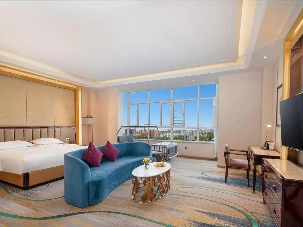 Bed in Metropolo Hotel Yining Development Zone Hanma Building