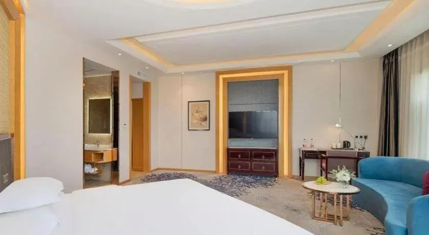 Bed in Metropolo Hotel Yining Development Zone Hanma Building Bed in Metropolo Hotel Yining Development Zone Hanma Building