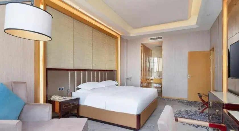 Bed in Metropolo Hotel Yining Development Zone Hanma Building Bed in Metropolo Hotel Yining Development Zone Hanma Building