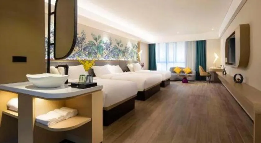 Bed in mango crystal hotel