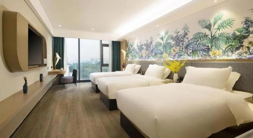 Bed in mango crystal hotel