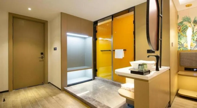 Bed in mango crystal hotel