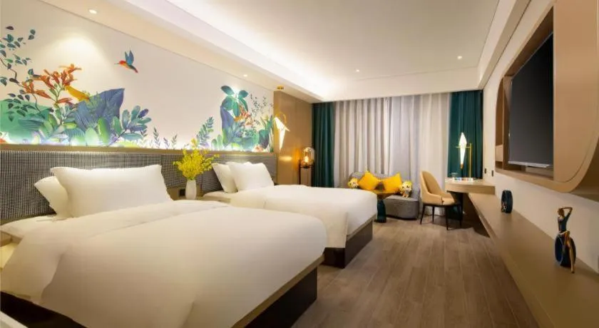 Bed in mango crystal hotel