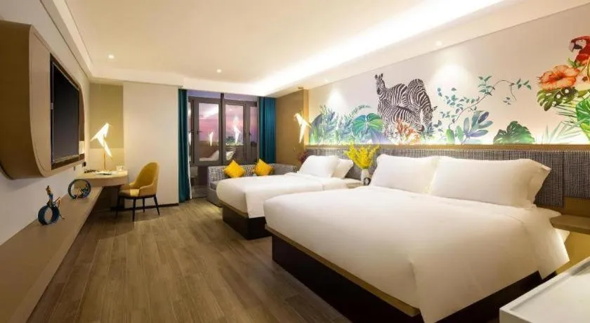 Bed in mango crystal hotel