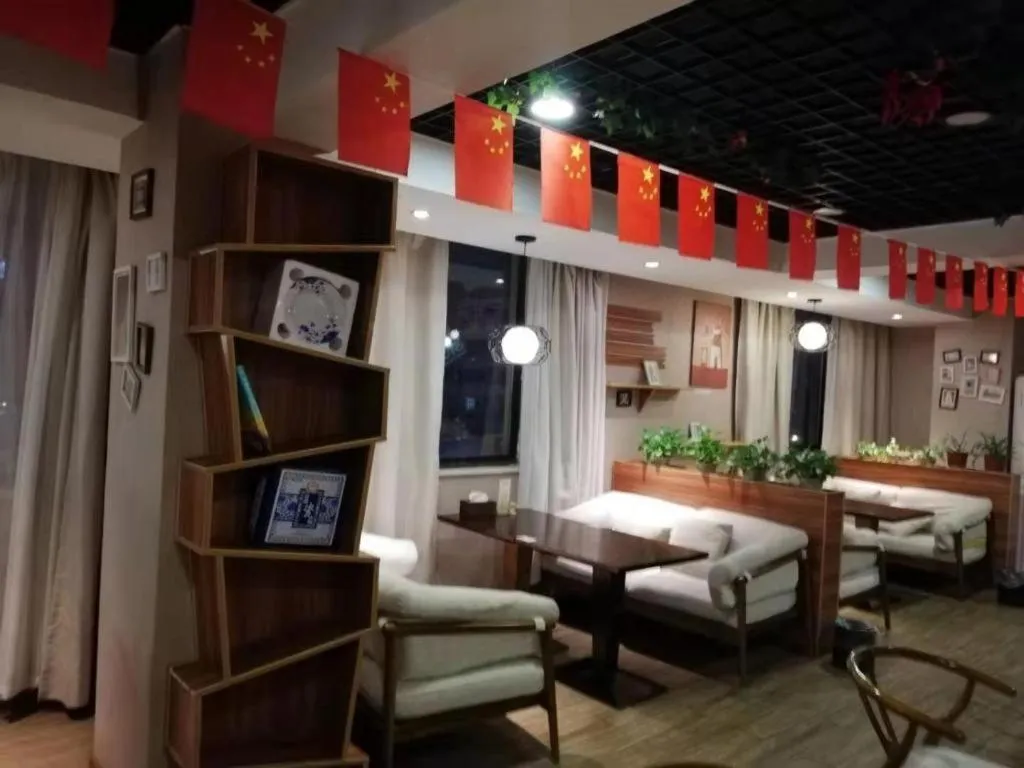 Bed in Kaibin International Hotel Jingdezhen