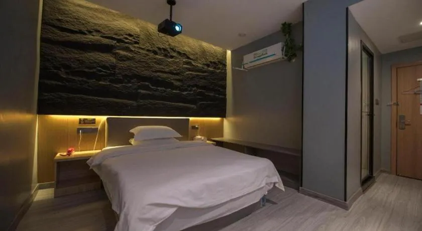 Bed in Kaibin International Hotel Jingdezhen