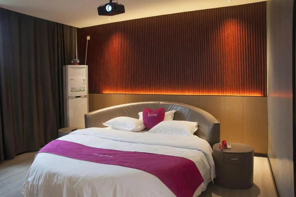 Bed in Kaibin International Hotel Jingdezhen