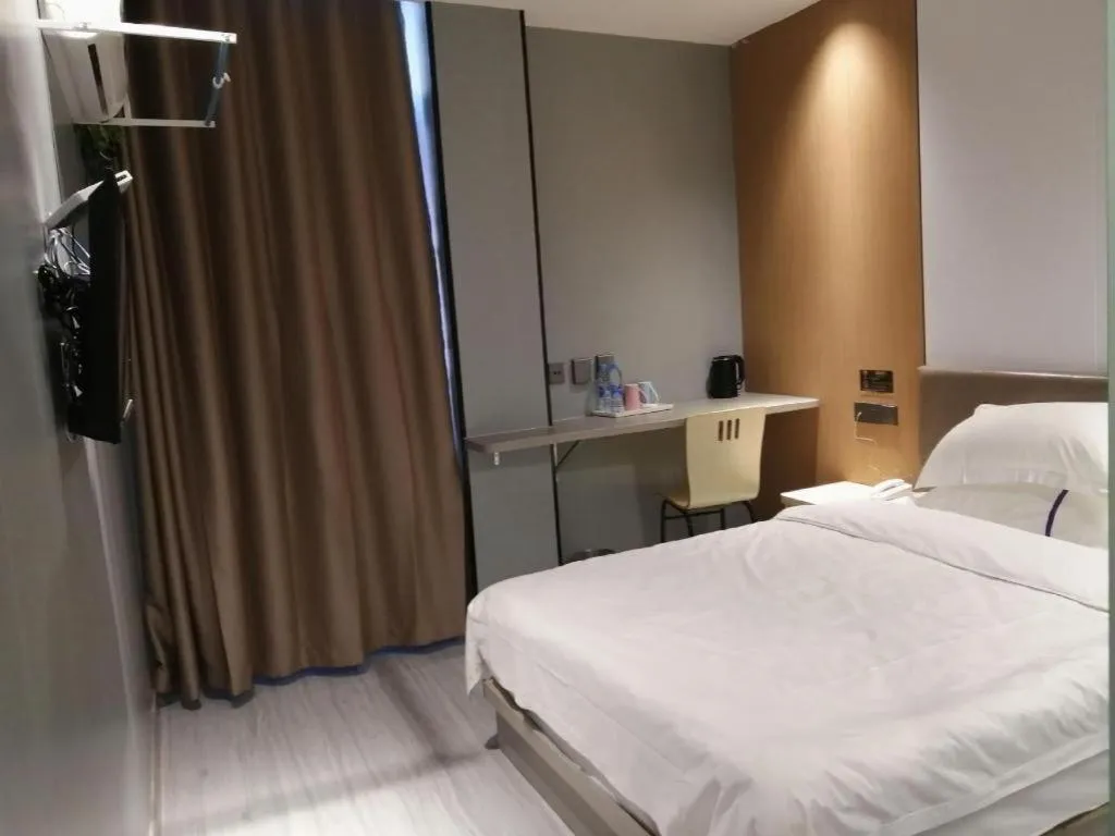 Bed in Kaibin International Hotel Jingdezhen