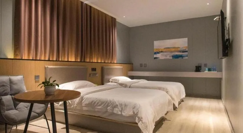 Bed in Kaibin International Hotel Jingdezhen